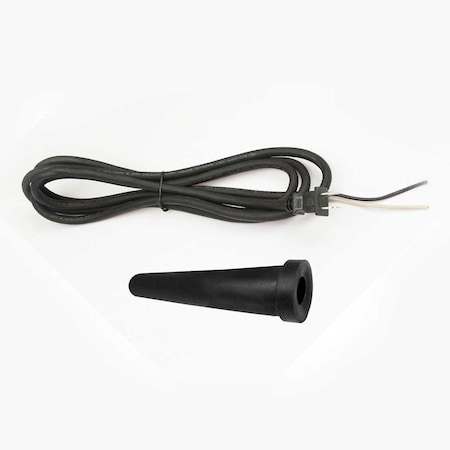 Superior Electric 14 Gauge 2 Wire 9 ft. Replacement Power Tool Cord with Strain Relief & Cord Protector (Boot B) EC142-BB